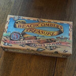 Beachcomber's Treasure Seashell Picture Frames Kit DIY Frame